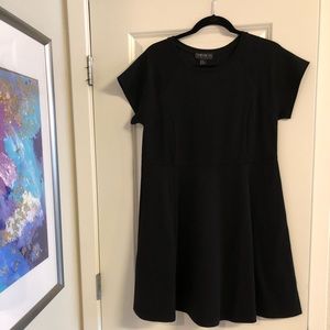 Skater dress in Black